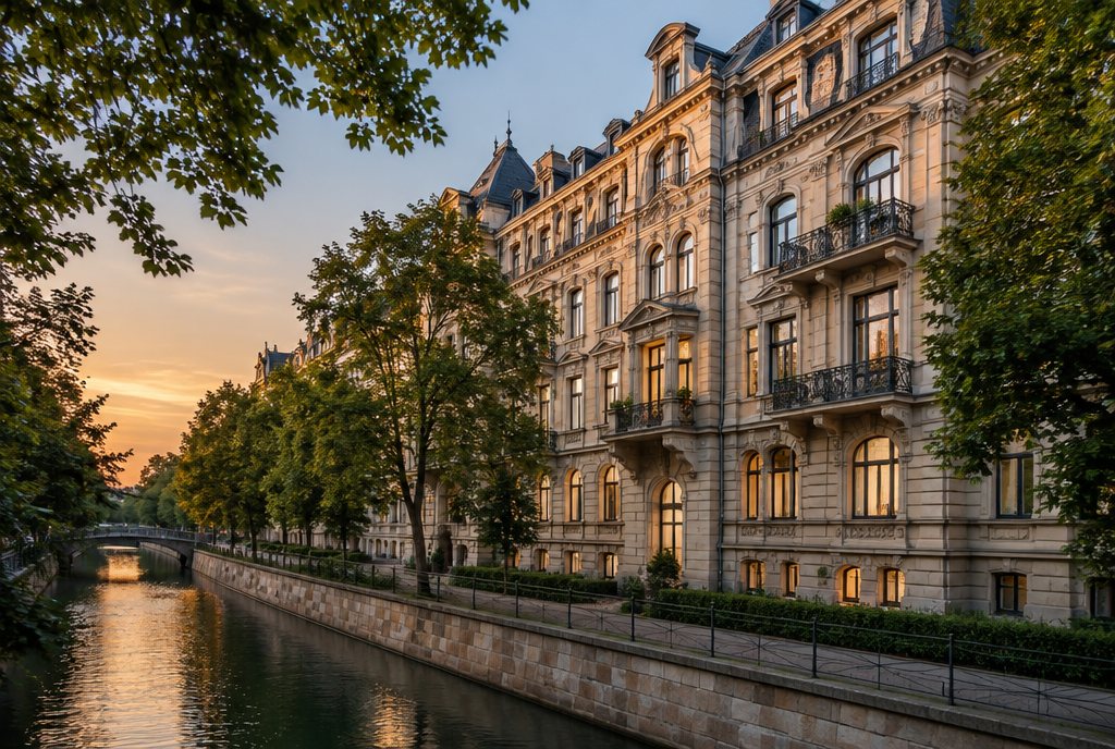 Neorenaissance-Altbau im Lehel
