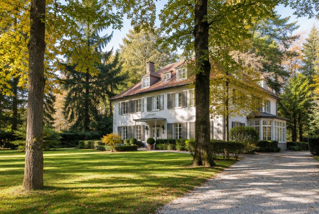 Villa mit altem Baumbestand in Solln