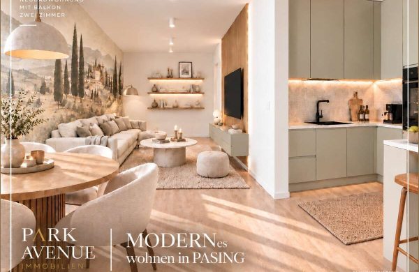 Moderne 2-Zimmer-Neubauwohnung im Erstbezug im Münchner Westen – Bild 1