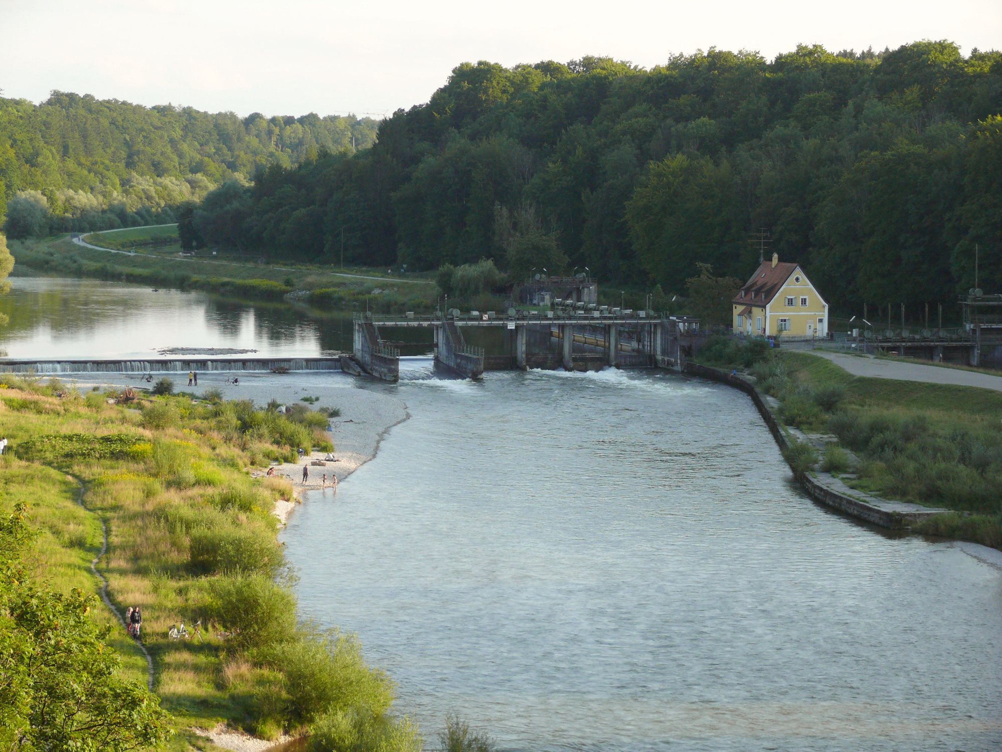 Isartal bei der Großhesseloher Brücke, Pullach