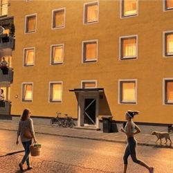 Haus Nachts
