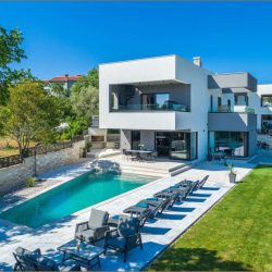 Moderne Villa mit Meerblick, Pool und Dach-Whirlpool in Rakalj, Istrien – Bild 2